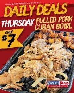 Thursday Daily Deal Image